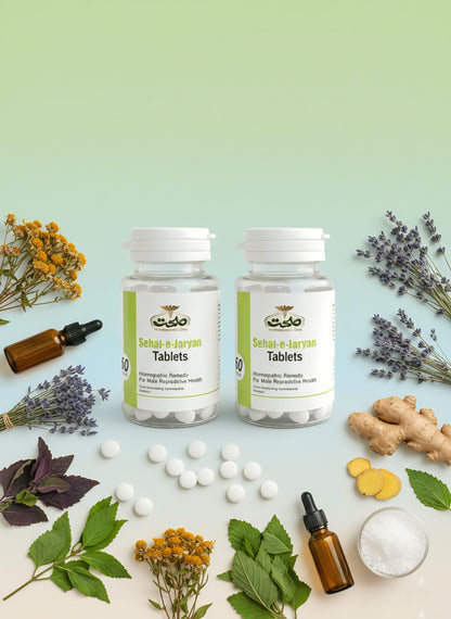 Sehat Jaryan Tablets – Homeopathic Solution for Men's Vitality