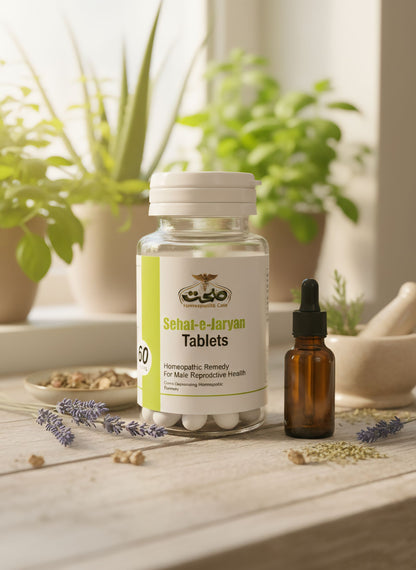 Sehat Jaryan Tablets – Homeopathic Solution for Men's Vitality