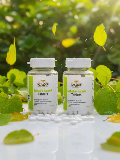Sehat Jaryan Tablets – Homeopathic Solution for Men's Vitality