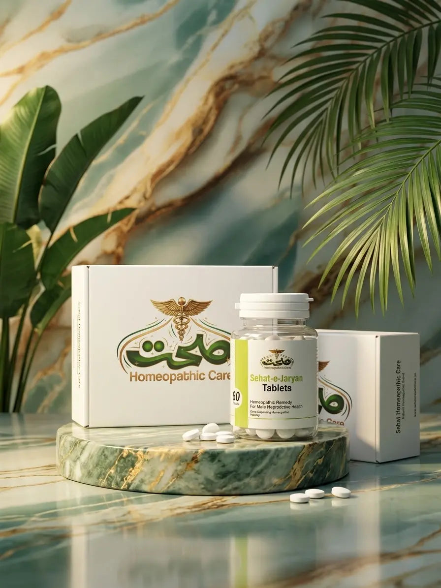 Sehat Jaryan Tablets – Homeopathic Solution for Men's Vitality