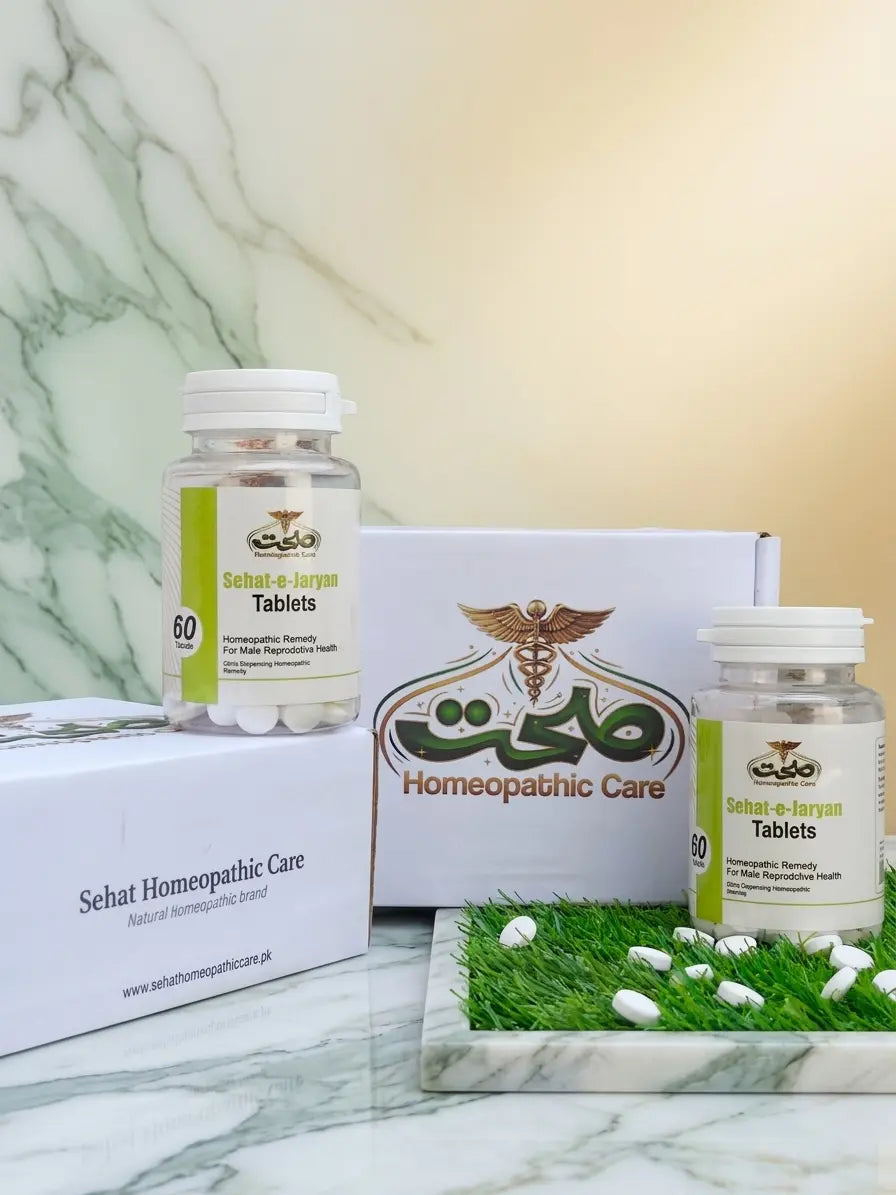 Sehat Jaryan Tablets – Homeopathic Solution for Men's Vitality