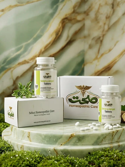 Sehat Jaryan Tablets – Homeopathic Solution for Men's Vitality